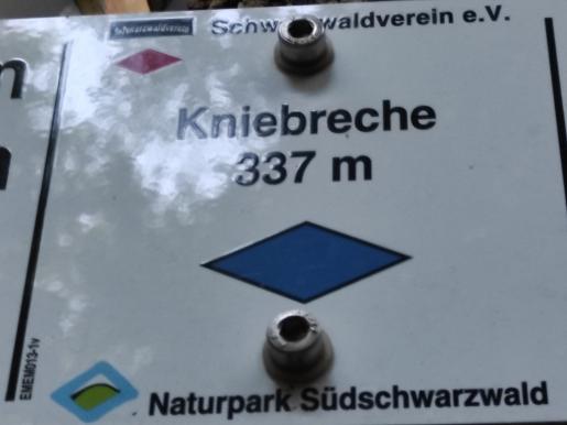 Kienbreche Wegweiser