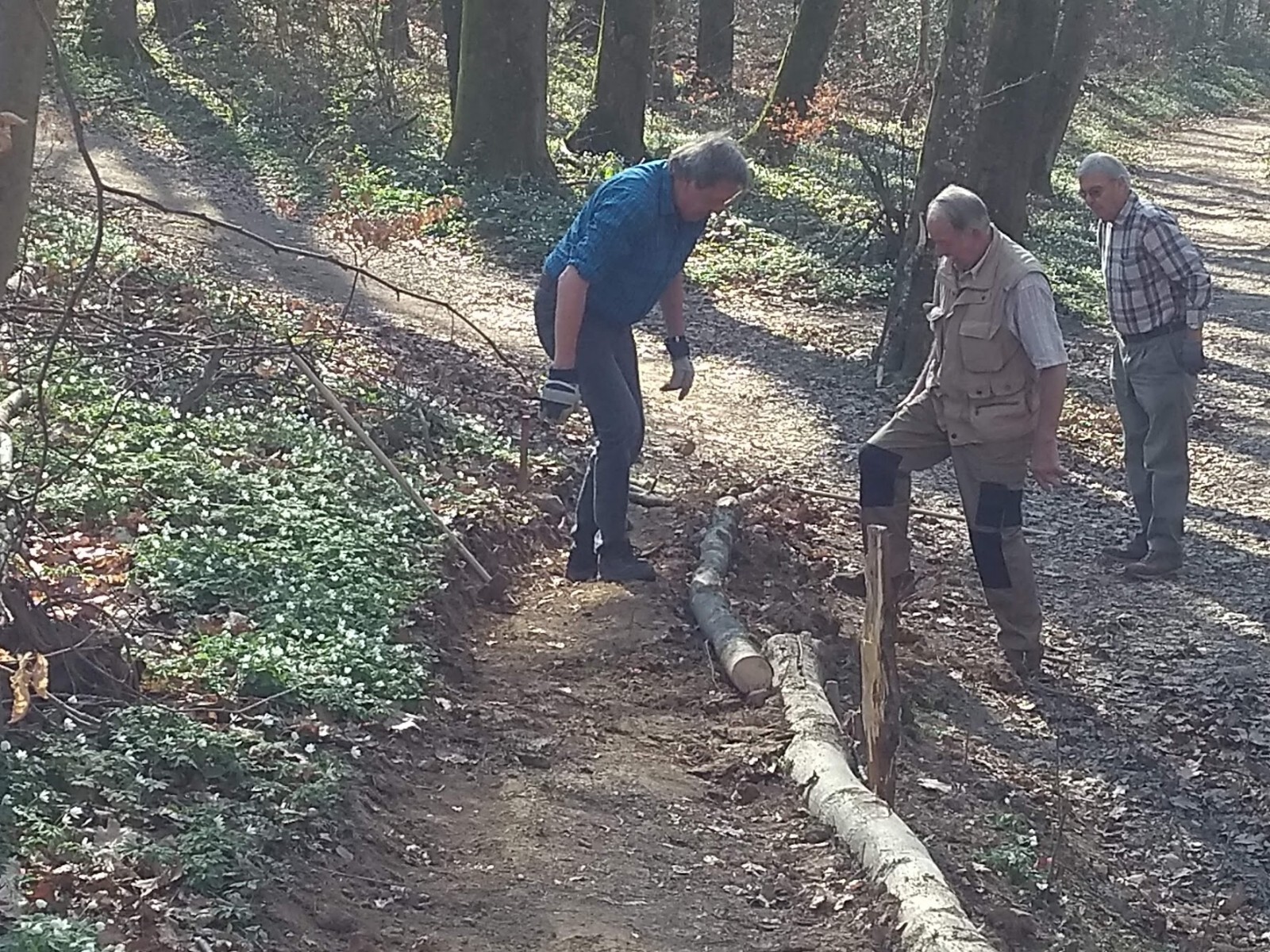 Wanderwege sichern durch die Wegewarte