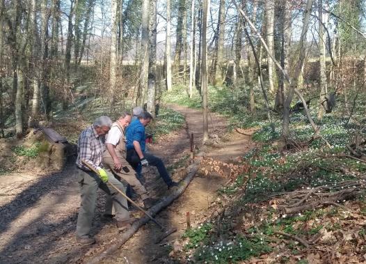 Wegewarte im Einsatz